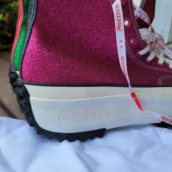 JW Anderson x Converse Run Star Hike platform glitter multiColor - Picture 7 of 8